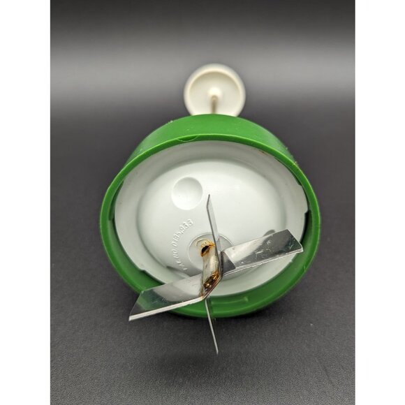 1970's Androck Glass Forest Green Summer Vegetable and Herb Dicer Kitchen Tool - Picture 3 of 6